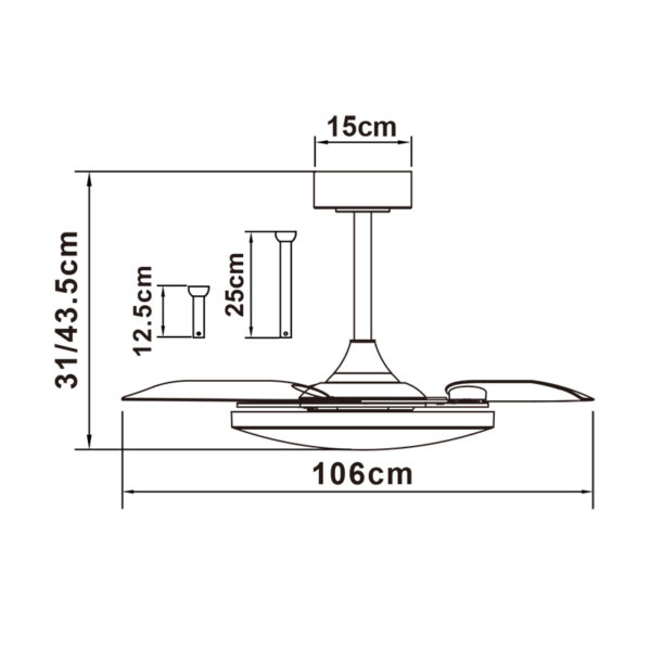 VENTILATORE SLIM FAN - immagine 5