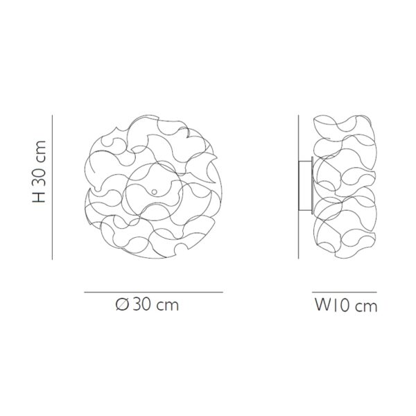LAMPADA SOFFITTO/PARETE SIRIO - immagine 7