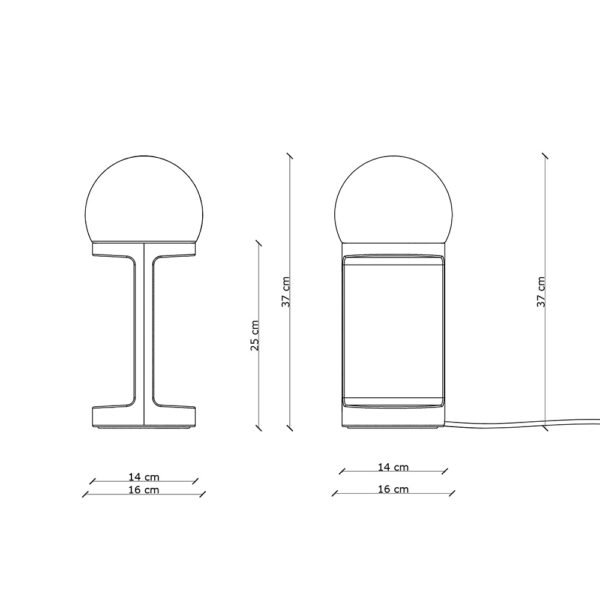 Lampada da tavolo HABEA - immagine 12