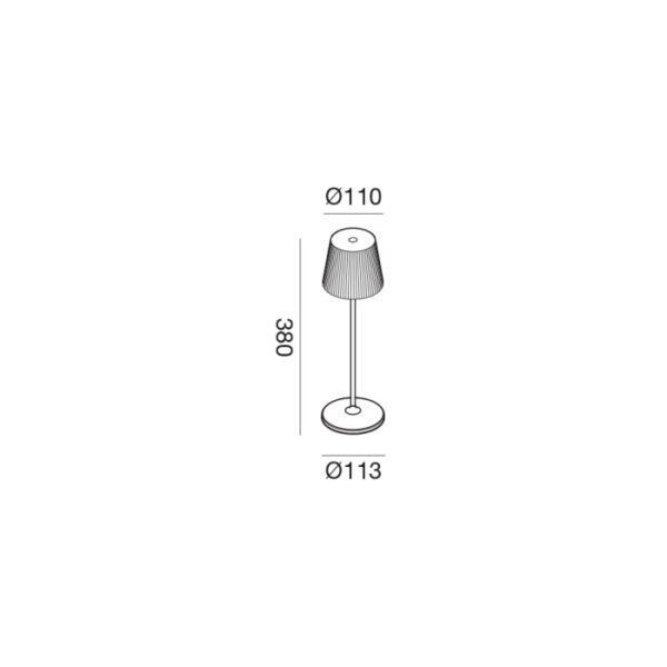 Lampada ricaricabile GLOSS - immagine 8