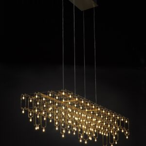 SOSPENSIONE UNIVERSE SQUARE CON GOCCE