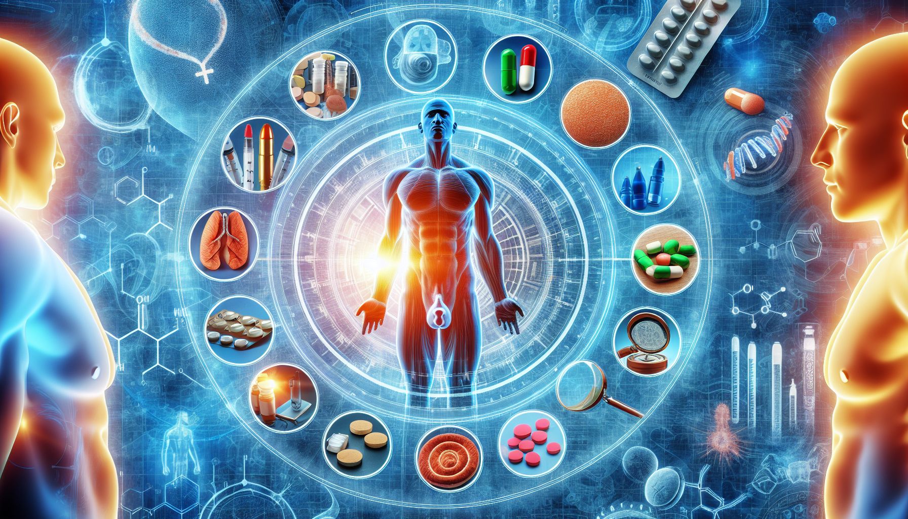 Man discussing erectile dysfunction treatment options with a doctor