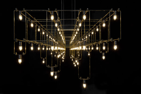 SOSPENSIONE UNIVERSE SQUARE CON GOCCE - immagine 5